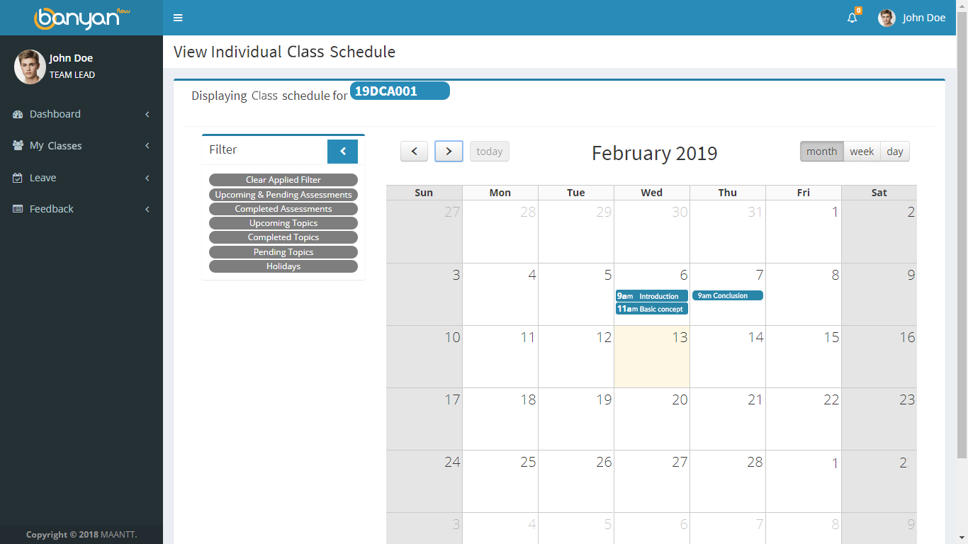 schedule-tracking